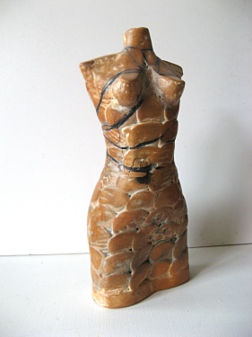 Terracotta torso